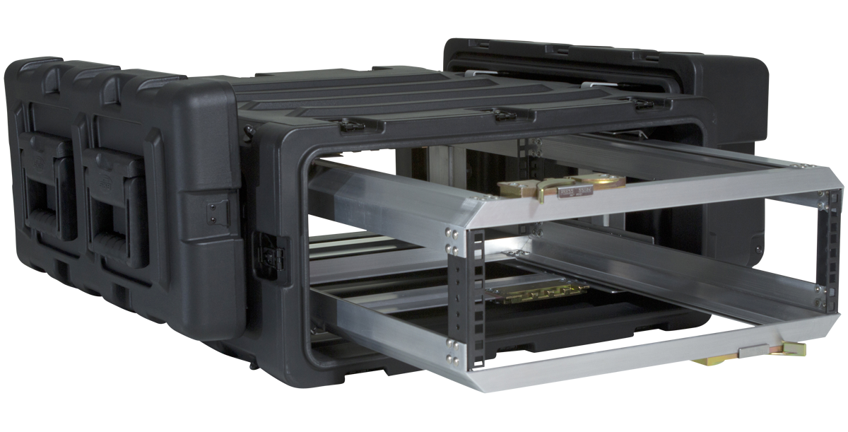 3U 24-inch Deep RR Series Shock Rack - Image 1