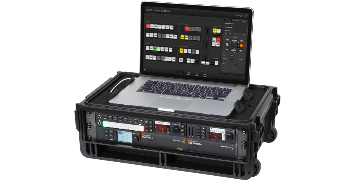 Injection Molded 2U Studio Flyer Rack Case - Image 3