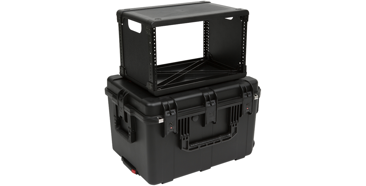 6U iSeries Injection Molded Fly Rack - 20" - Image 1